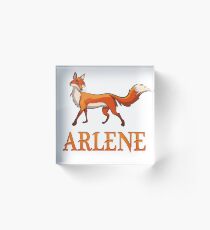 Arlene Fox Acrylic Block
