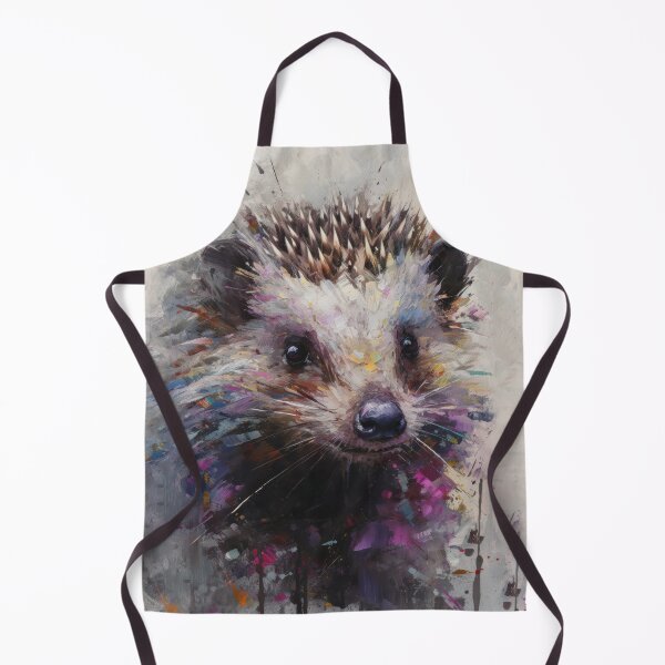 Item preview, Abstract Hedgehog Forest Animal Printed Artwork, Colourful Animal Painting, Livingroom Wall Décor, Nursery Print designed and sold by VinceVanSloth.
