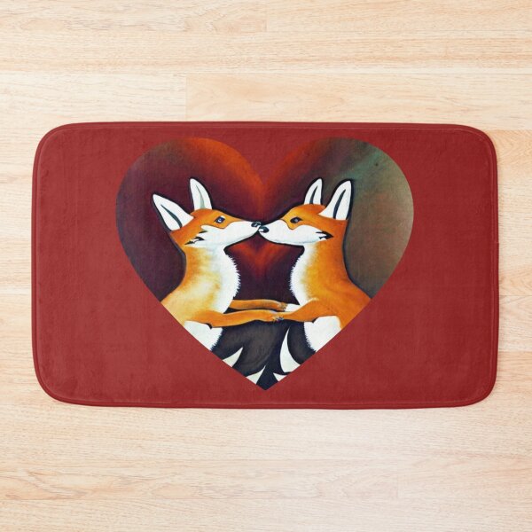 Item preview, Two foxes. Abstraction. designed and sold by Natalia-Vlad.