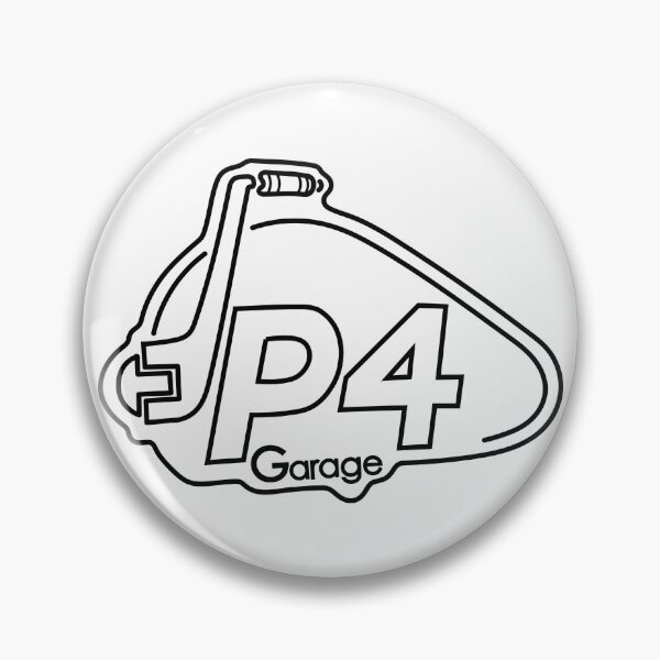 Item preview, JP4 Garage Logo (Black) designed and sold by Trey Pierce.