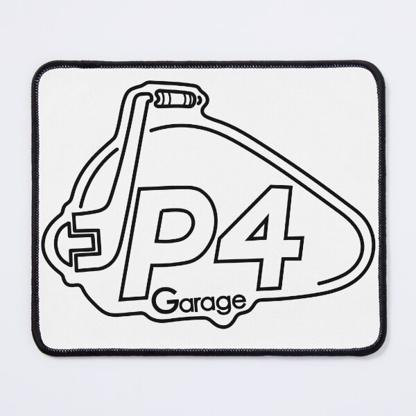 Item preview, JP4 Garage Logo (Black) designed and sold by Trey Pierce.