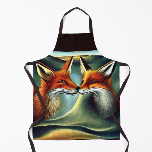 Item preview, Two foxes. Surrealism. designed and sold by Natalia-Vlad.