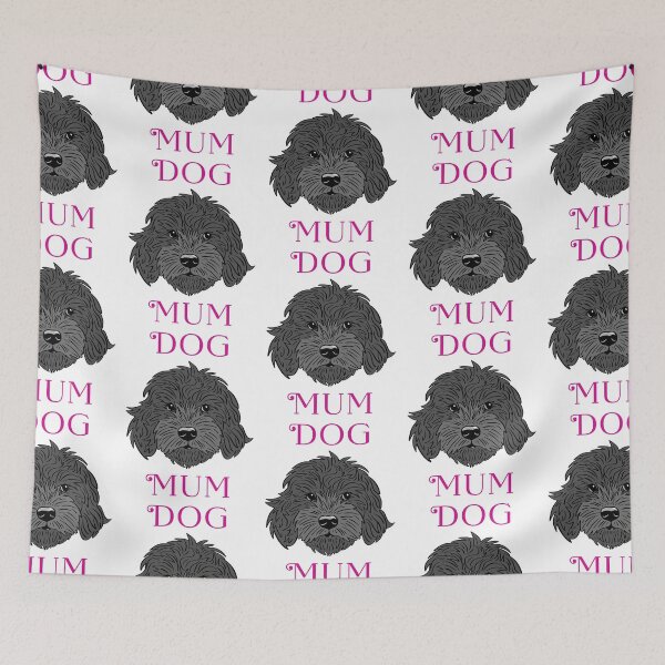 Item preview, Dog Mum black Cockapoo, Cavapoo, Labradoodle and Yorkipoo designed and sold by laurendemoet.