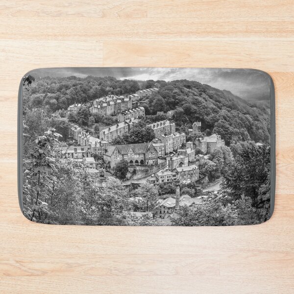 Item preview, Hebden Bridge From Afar (B&W) designed and sold by Alisonchambers2.