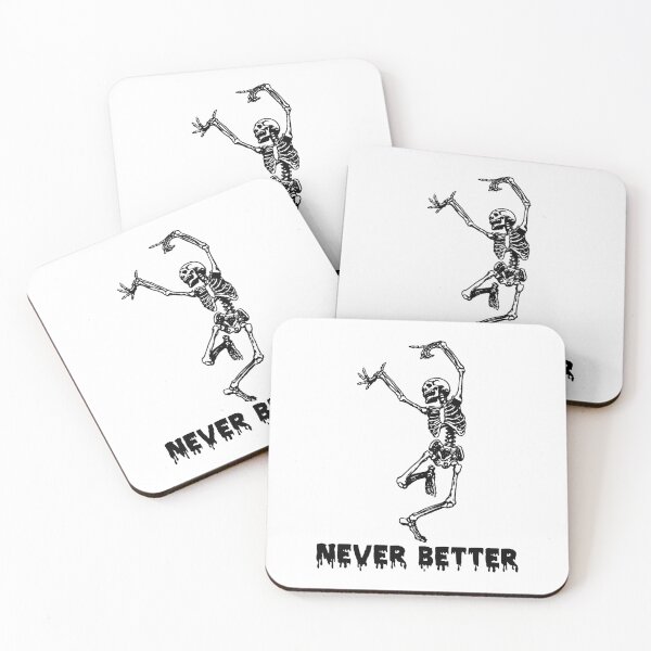 Item preview, Never Better Dancing With Death designed and sold by ThreadsNouveau.