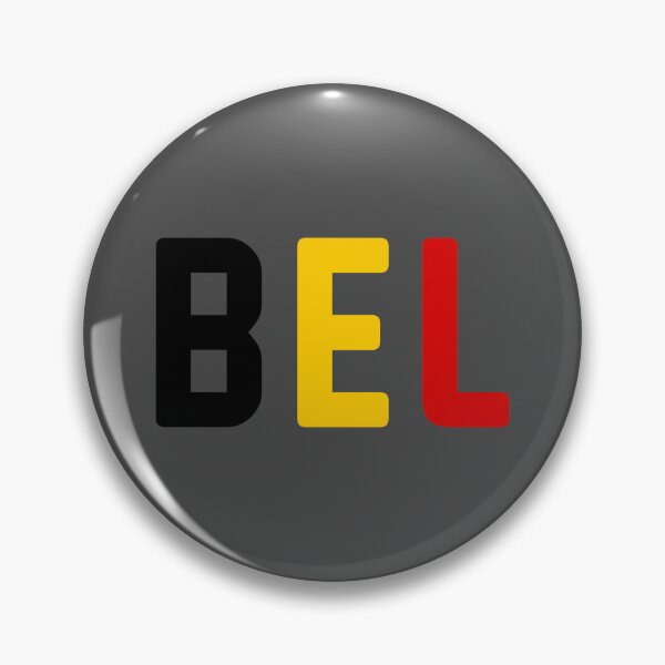 Item preview, BEL (Belgium) Black / Red / Yellow / Charcoal (Gray) Background designed and sold by PEK1787.
