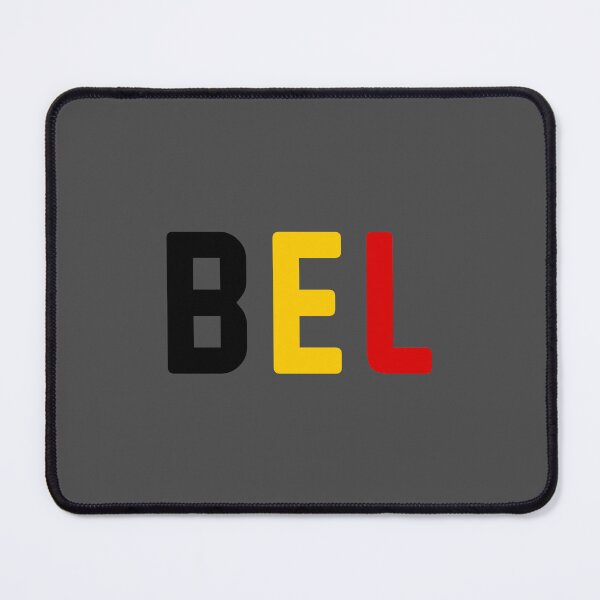 Item preview, BEL (Belgium) Black / Red / Yellow / Charcoal (Gray) Background designed and sold by PEK1787.