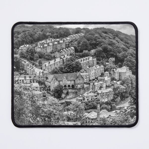 Item preview, Hebden Bridge From Afar (B&W) designed and sold by Alisonchambers2.