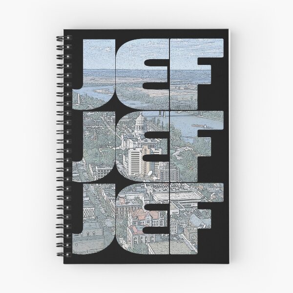 Item preview, Jefferson City, Missouri JEF Cityscape Repeating Pattern designed and sold by CrabbyLobster.