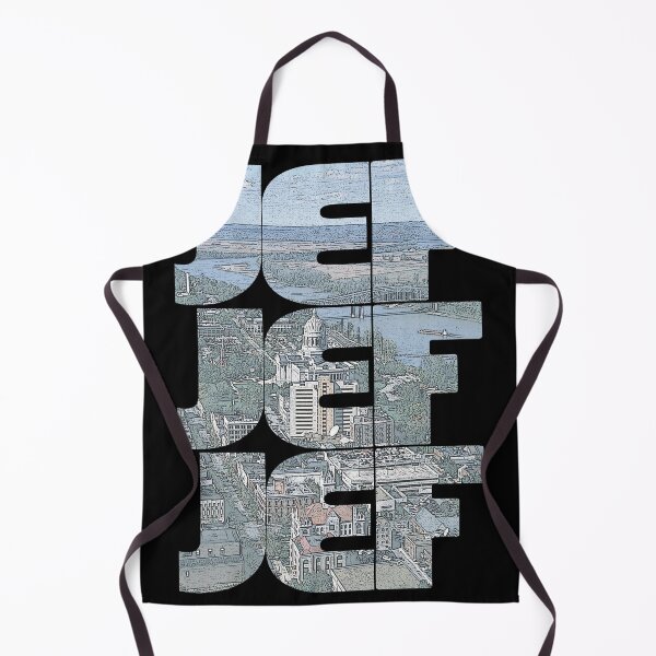 Item preview, Jefferson City, Missouri JEF Cityscape Repeating Pattern designed and sold by CrabbyLobster.