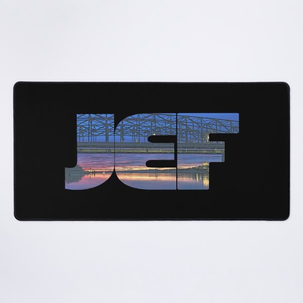 Item preview, Jefferson City, Missouri JEF Night Cityscape designed and sold by CrabbyLobster.