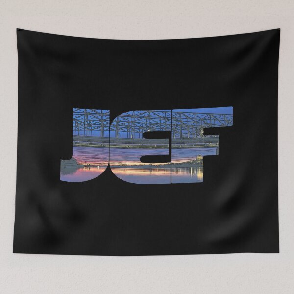 Item preview, Jefferson City, Missouri JEF Night Cityscape designed and sold by CrabbyLobster.