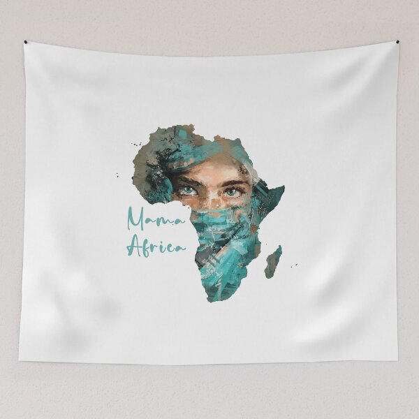 Item preview, Mama African continent,African women,creative painting design,Beauty,simplicity and beautiful people designed and sold by MariamaArts.