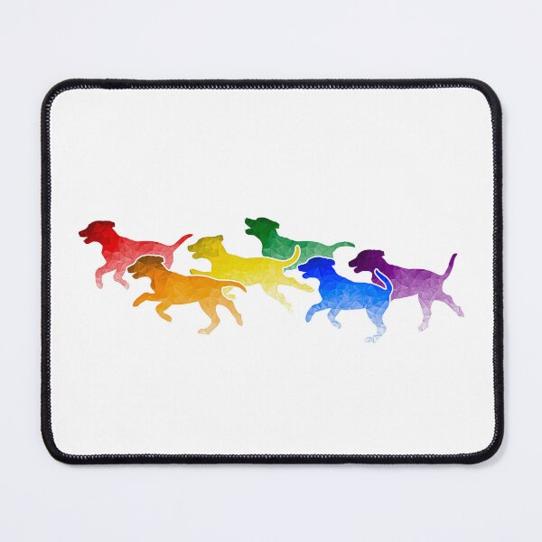 Item preview, Cute Minimalist Rainbow Puppies - LGBT Gay Pride Theme designed and sold by AnimalArtstyle.