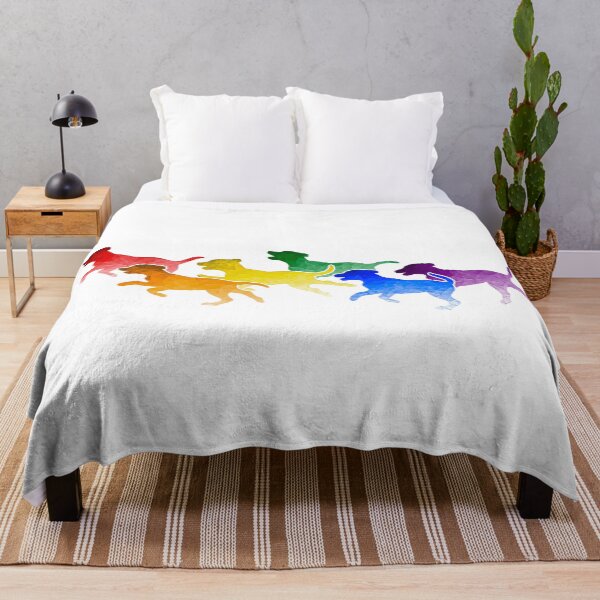Item preview, Cute Minimalist Rainbow Puppies - LGBT Gay Pride Theme designed and sold by AnimalArtstyle.