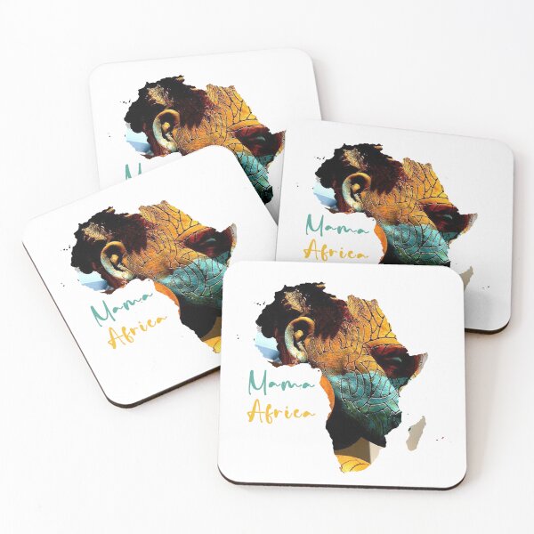 Artikelvorschau, Mama African continent,African women,creative painting design,Beauty,simplicity and beautiful people entworfen und verkauft von MariamaArts.