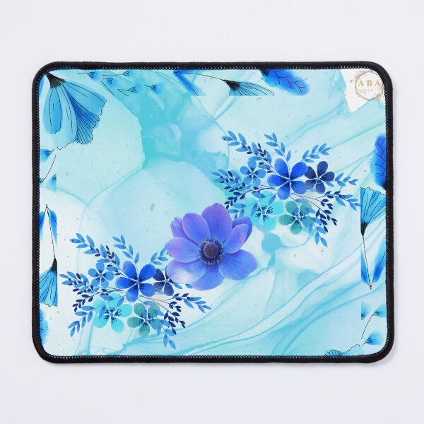 Item preview, Blue flower desighn by ABASA designed and sold by ABASA.