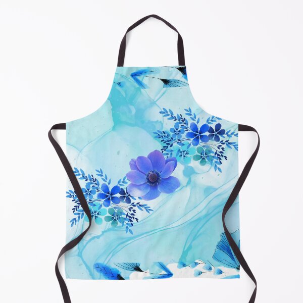 Artikelvorschau, Blaues Blumendesign von ABASA entworfen und verkauft von ABASA.