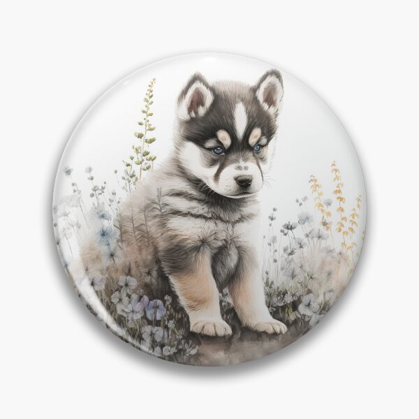 Item preview, Puppy Alaskan Husky designed and sold by HuskyHuddle.