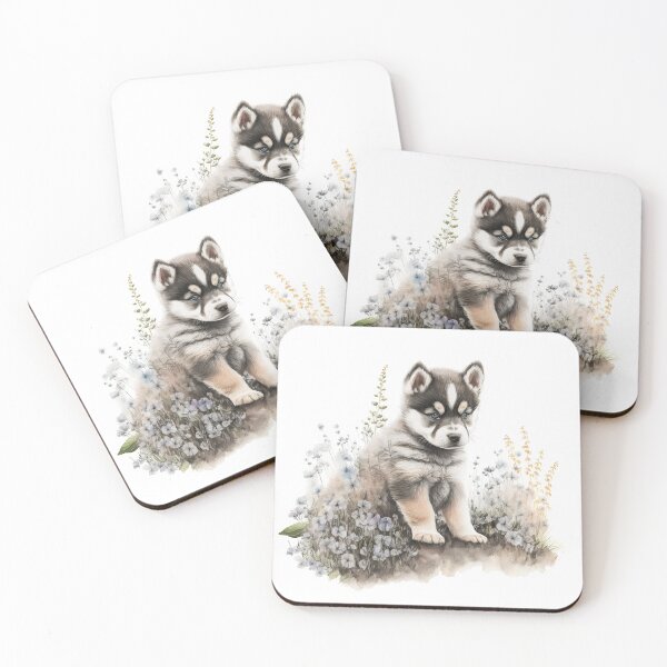 Item preview, Puppy Alaskan Husky designed and sold by HuskyHuddle.