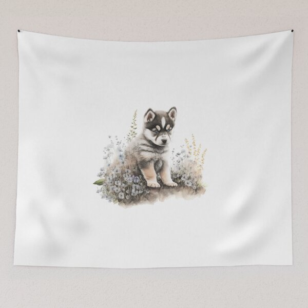 Item preview, Puppy Alaskan Husky designed and sold by HuskyHuddle.