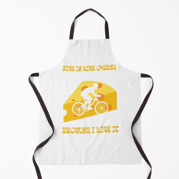 Item preview, Bike is like cheese, because I like it designed and sold by Laugh-Lines.