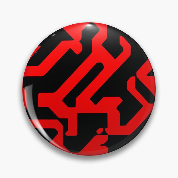 Item preview, Trippy red and black gaming cyberpunk electronic pattern designed and sold by SJG-digital.