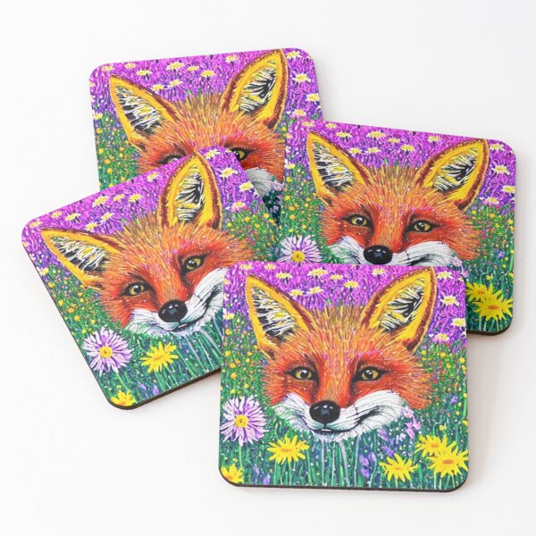 Item preview, Smiling fox. Abstraction. designed and sold by Natalia-Vlad.