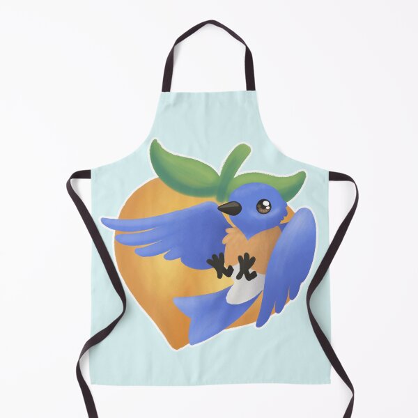 Item preview, Bluebird and Peach designed and sold by ChewyEnnui.