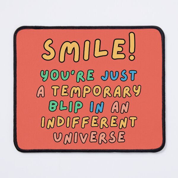 Item preview, Nihilistic Existentialist Bleak Dark Humor Pessimism designed and sold by spacefogdesign.