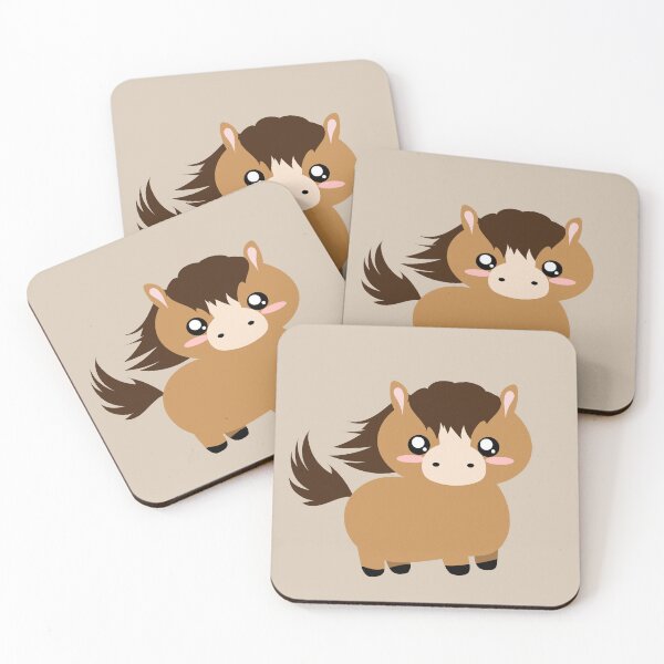 Item preview, cute brown horse designed and sold by yessebel.