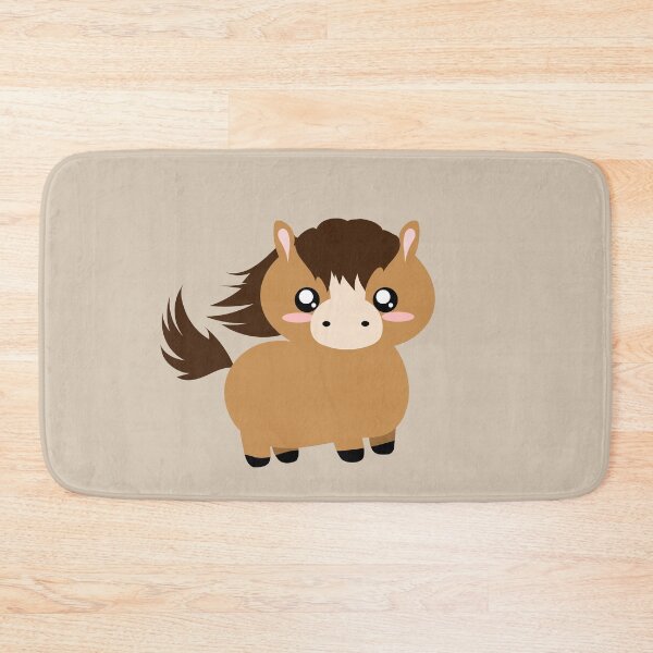 Item preview, cute brown horse designed and sold by yessebel.