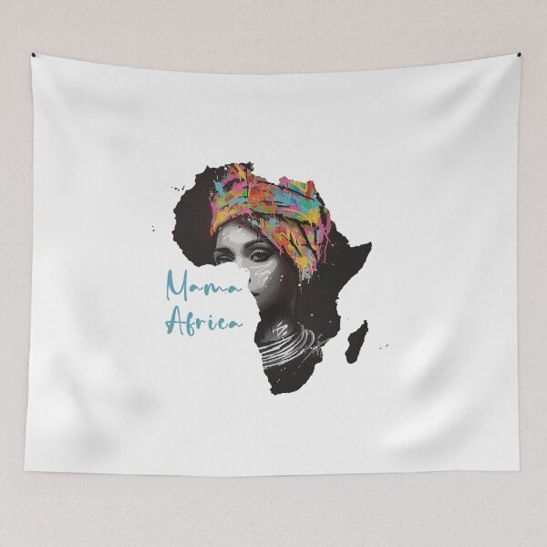 Item preview, Mama African continent,African women,creative painting design,Beauty,simplicity and beautiful people designed and sold by MariamaArts.