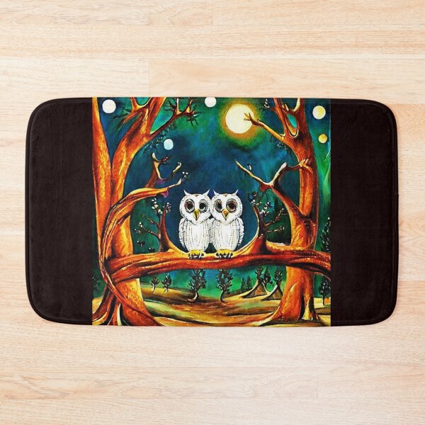 Item preview, Two owls in a fantasy forest. designed and sold by Natalia-Vlad.