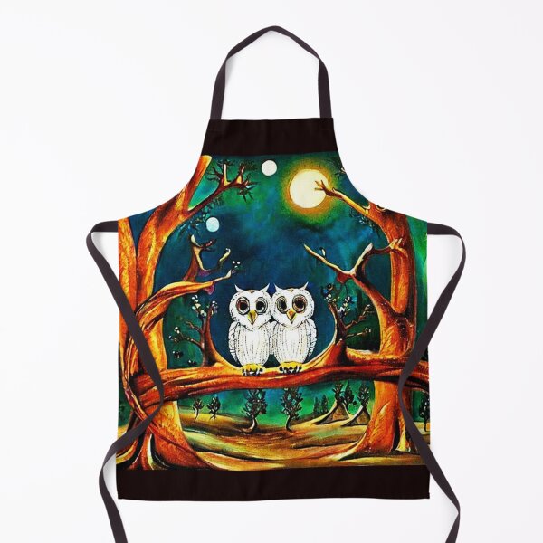 Item preview, Two owls in a fantasy forest. designed and sold by Natalia-Vlad.