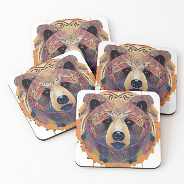Item preview, Bear Mandala T-Shirt designed and sold by UmutK.