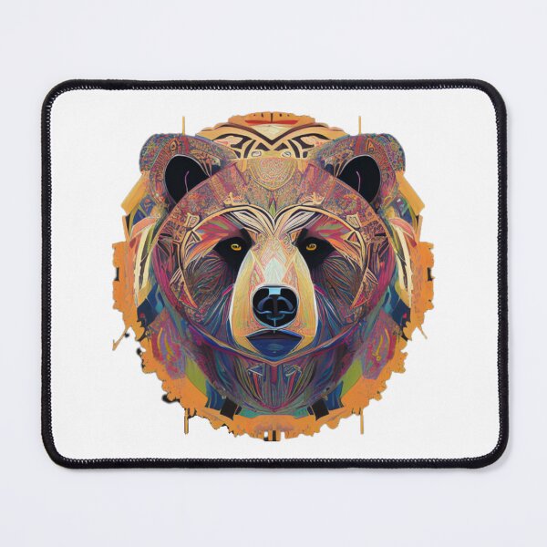 Item preview, Bear Mandala T-Shirt designed and sold by UmutK.