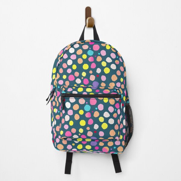Item preview,  Colourfull dots blobs rainbow positive pattern designed and sold by SJG-digital.