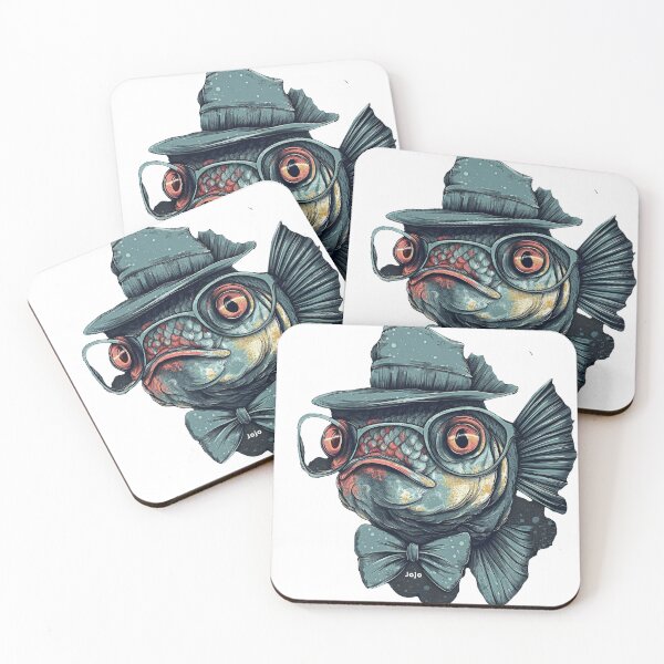 Item preview, Fish Glasses - Unique and Stylish Eyewear for Fishing Enthusiasts designed and sold by artishmots.