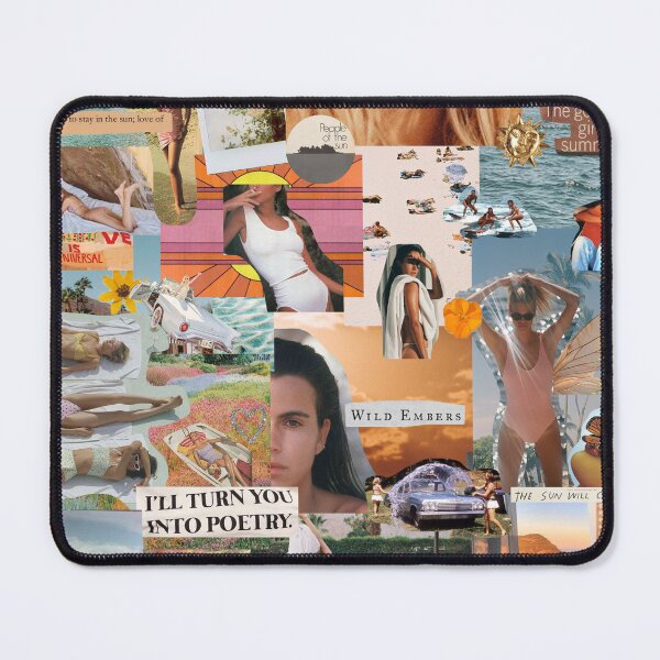Item preview, Cool Golden Summer Vibes Collage designed and sold by itsmeg13.