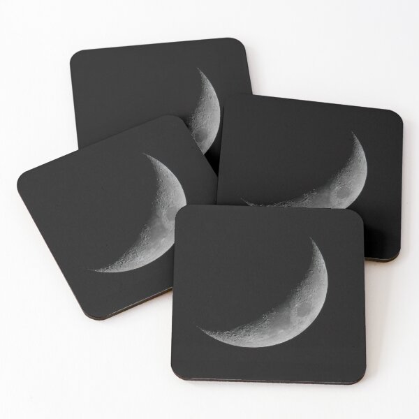 Item preview, a slim smile of a moon –  waxing crescent designed and sold by Svlgsm.
