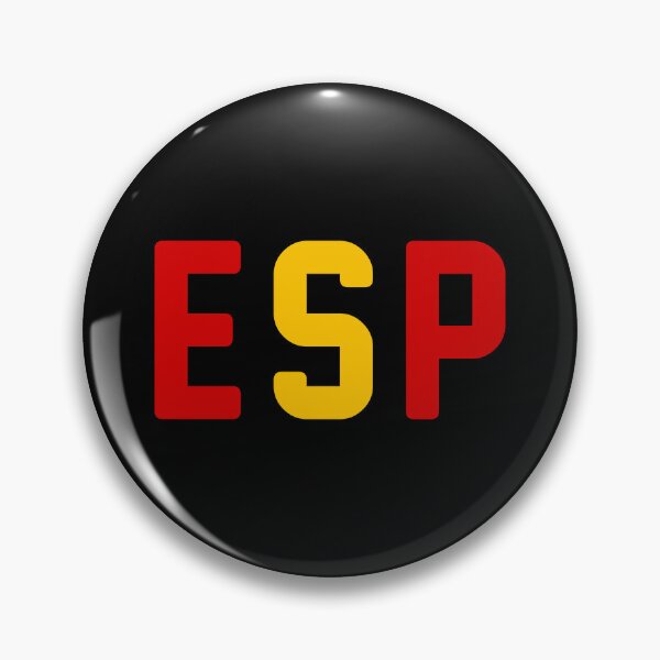 Item preview, ESP (Spain) Red / Gold / Black Background designed and sold by PEK1787.