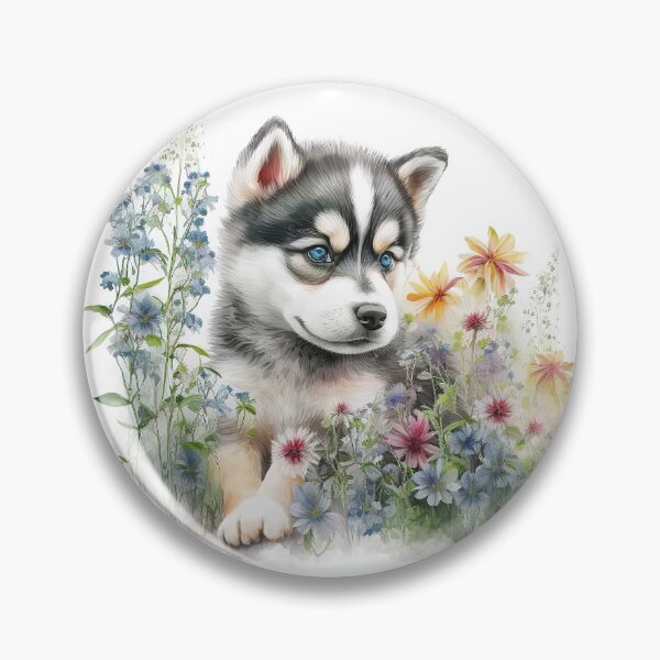 Item preview, Puppy Alaskan Husky designed and sold by HuskyHuddle.