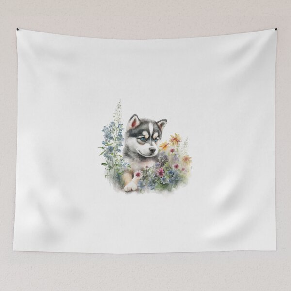 Item preview, Puppy Alaskan Husky designed and sold by HuskyHuddle.
