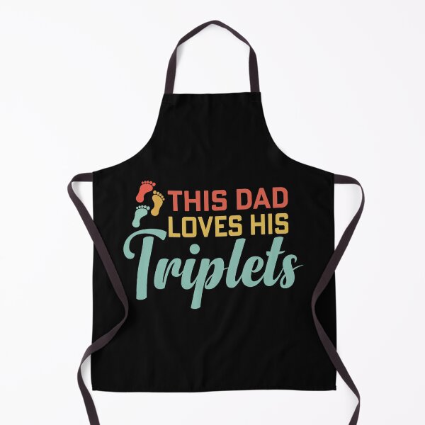 Item preview, This Dad Loves his Triplets designed and sold by TotalDesine.