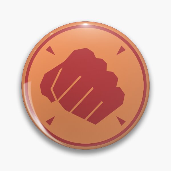 Item preview, Team Fortress 2 RED Heavy Class Emblem  designed and sold by The Deep Machine.