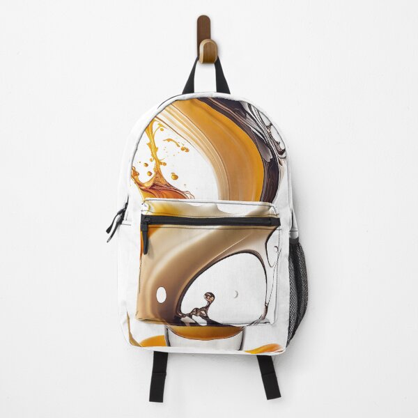 Item preview, Macchiato splash in a glas of milk digital art designed and sold by ManuelAndreas.