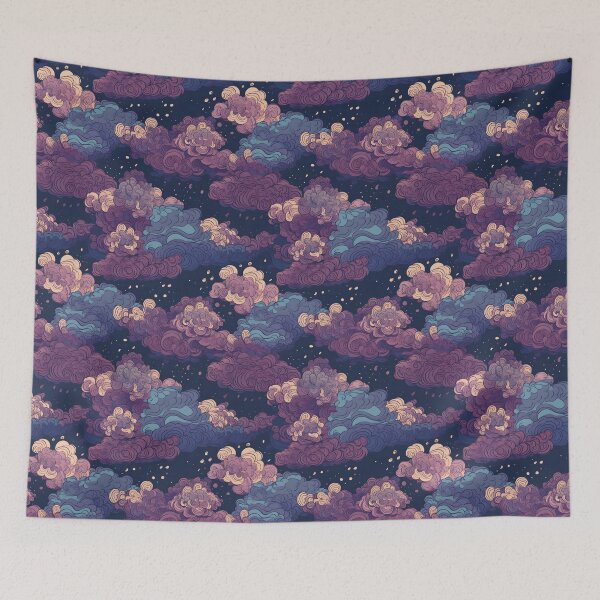 Item preview, Whimsical Skies - Pattern designed and sold by TheColorNook.