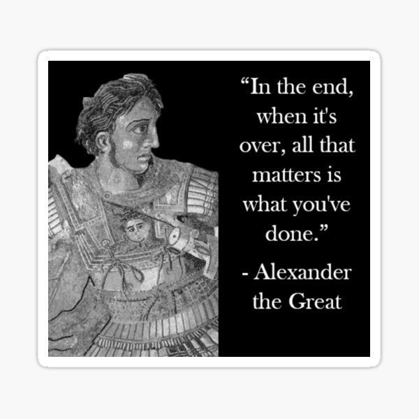 Item preview, Alexander the Great - What You've Done designed and sold by Reed-Inc.