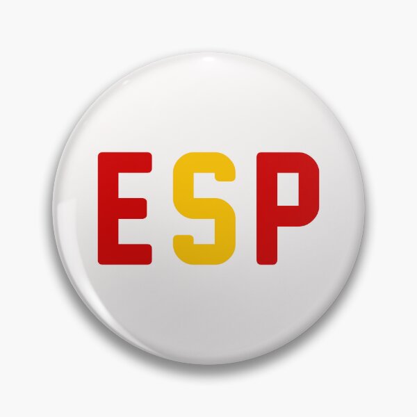 Item preview, ESP (Spain) Red / Gold / White Background designed and sold by PEK1787.